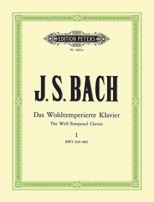 Book cover for Well-Tempered Clavier - Volume 1