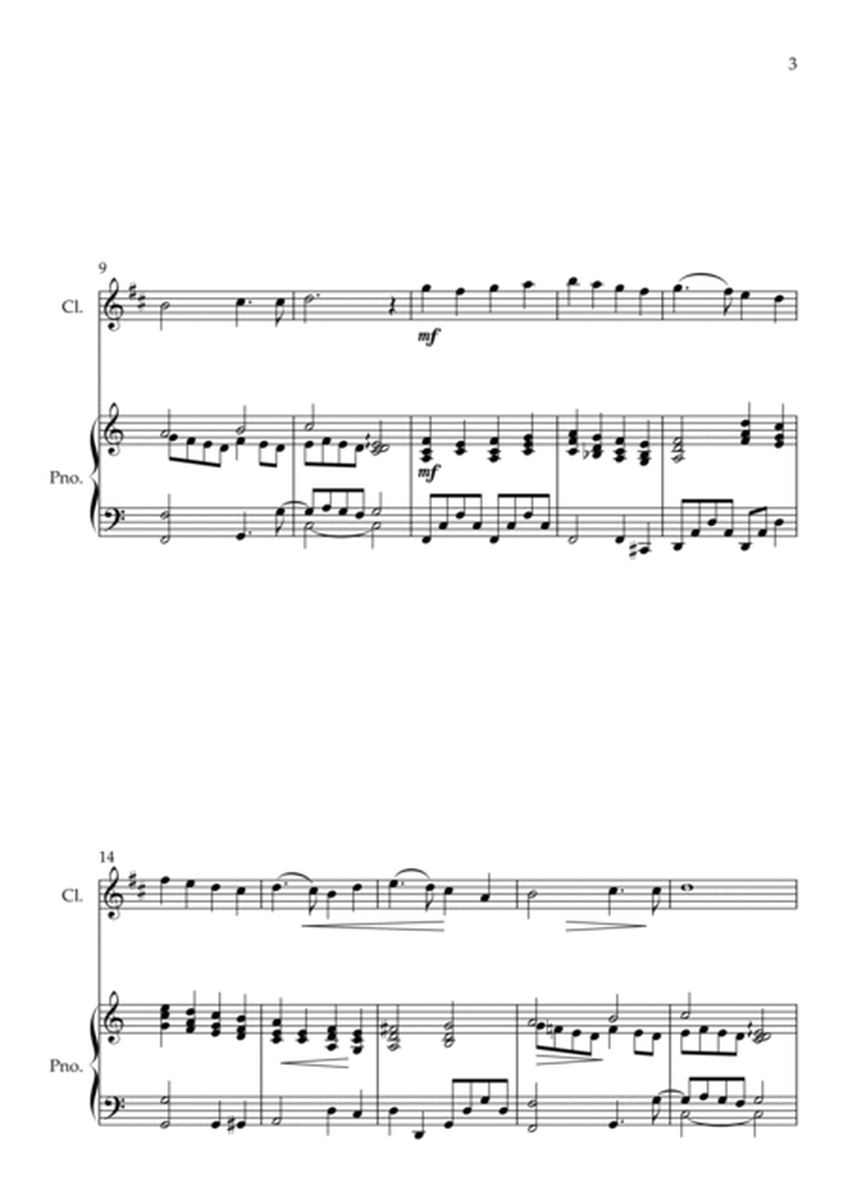 All Through The Night, for Clarinet and Piano image number null