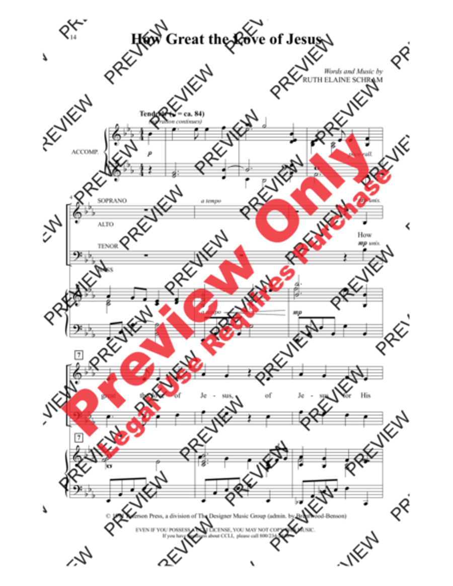 The Sounding Joy 4-Part scores gallery preview page 7