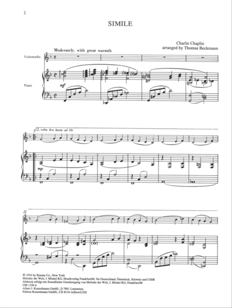 Oh! That Cello! - Volume 4 Piano Accompaniment scores gallery preview page 2