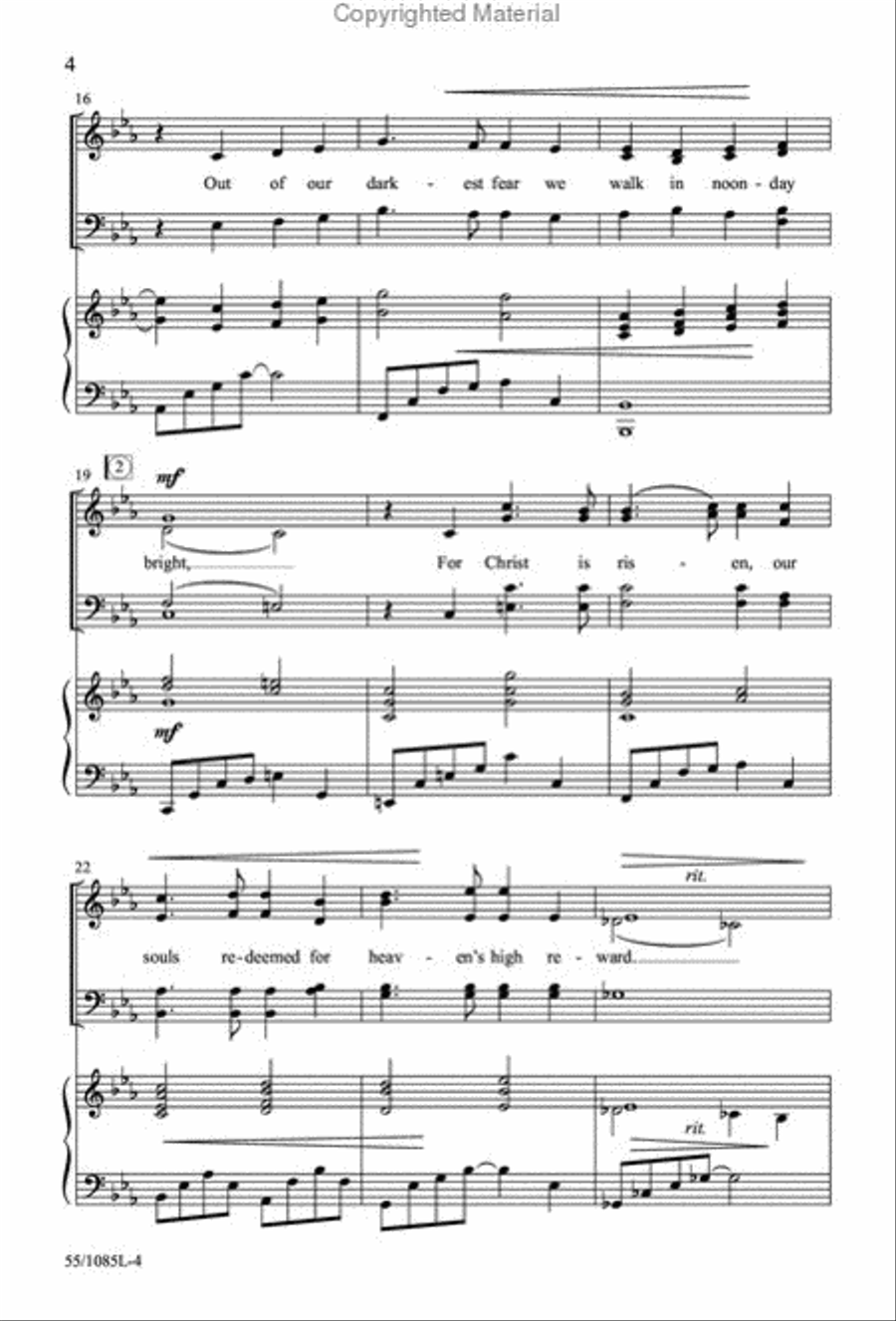 Out of the Shadows 4-Part scores gallery preview page 3