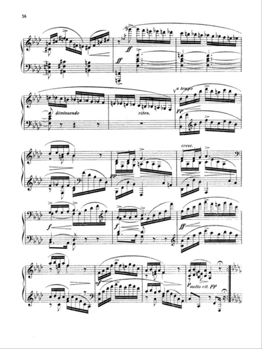 Arensky: Twenty-four Morceau Characteristiques, Op. 36 Piano Solo scores gallery preview page 3