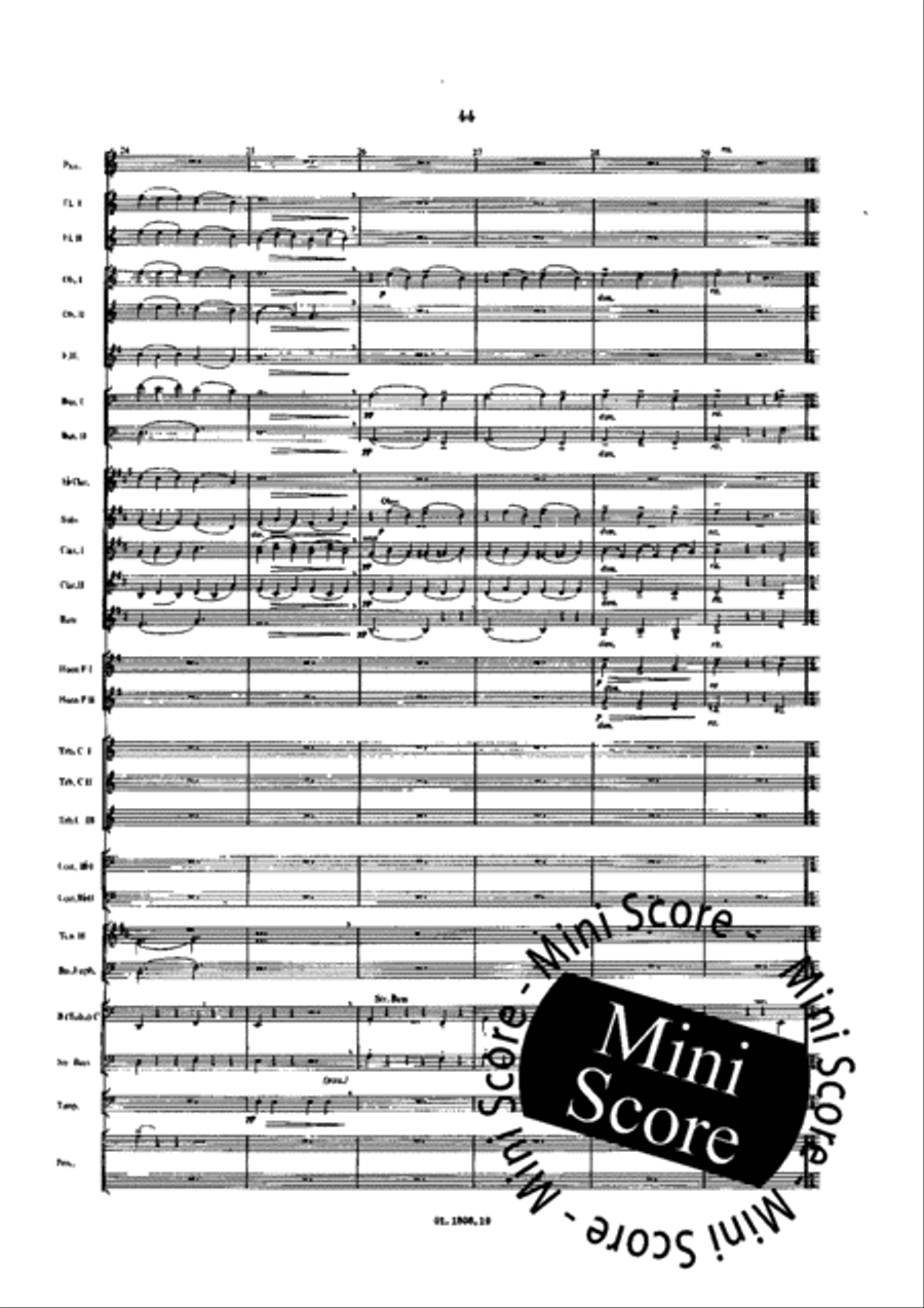 Suite Divertimento Concert Band scores gallery preview page 48