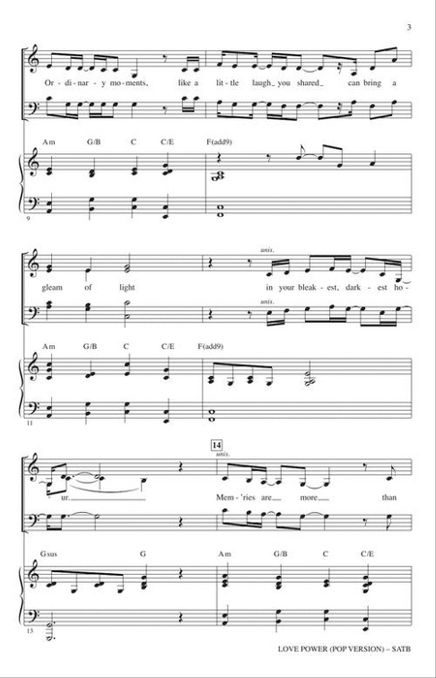 Love Power 4-Part scores gallery preview page 4