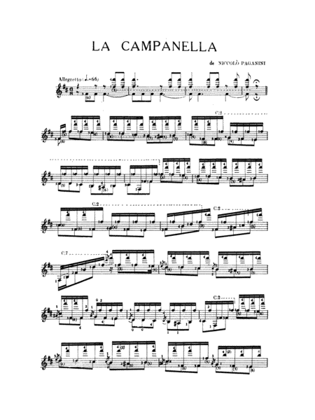 Paganini: La Campanella