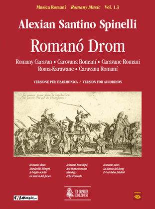 Book cover for Romanó Drom (Romany Caravan) for Accordion