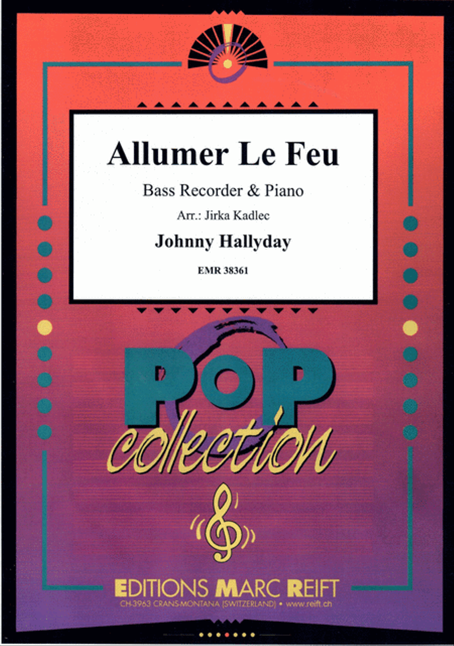 Allumer Le Feu Bass Recorder scores gallery preview page 1