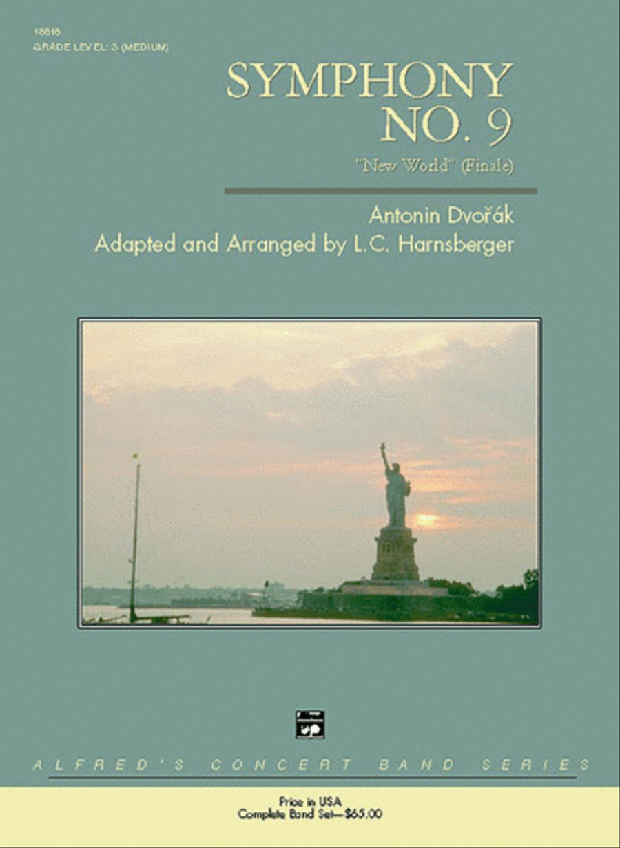 Symphony No. 9 New World, Finale Concert Band scores gallery preview page 1