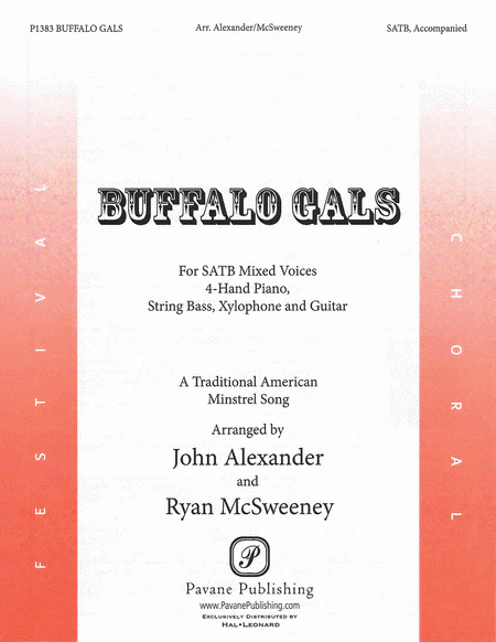 Buffalo Gals Choir - Sheet Music