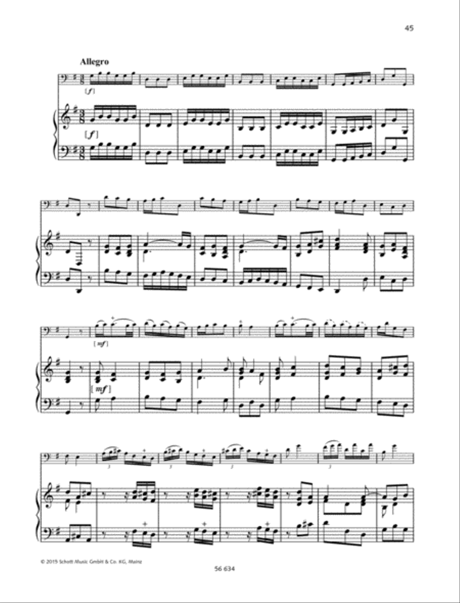 Concertino G major Concertino G major Piano Accompaniment scores gallery preview page 5