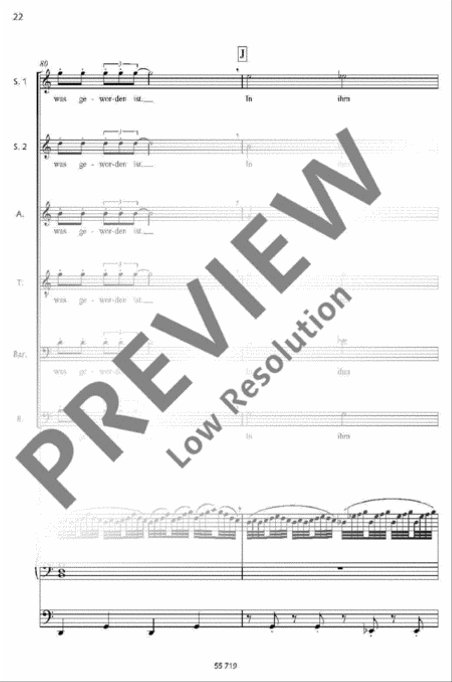 Am Anfang war das Wort Am Anfang war das Wort Children's Choir scores gallery preview page 20