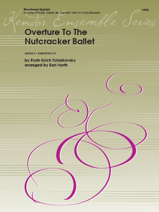 Book cover for Overture To The Nutcracker Ballet