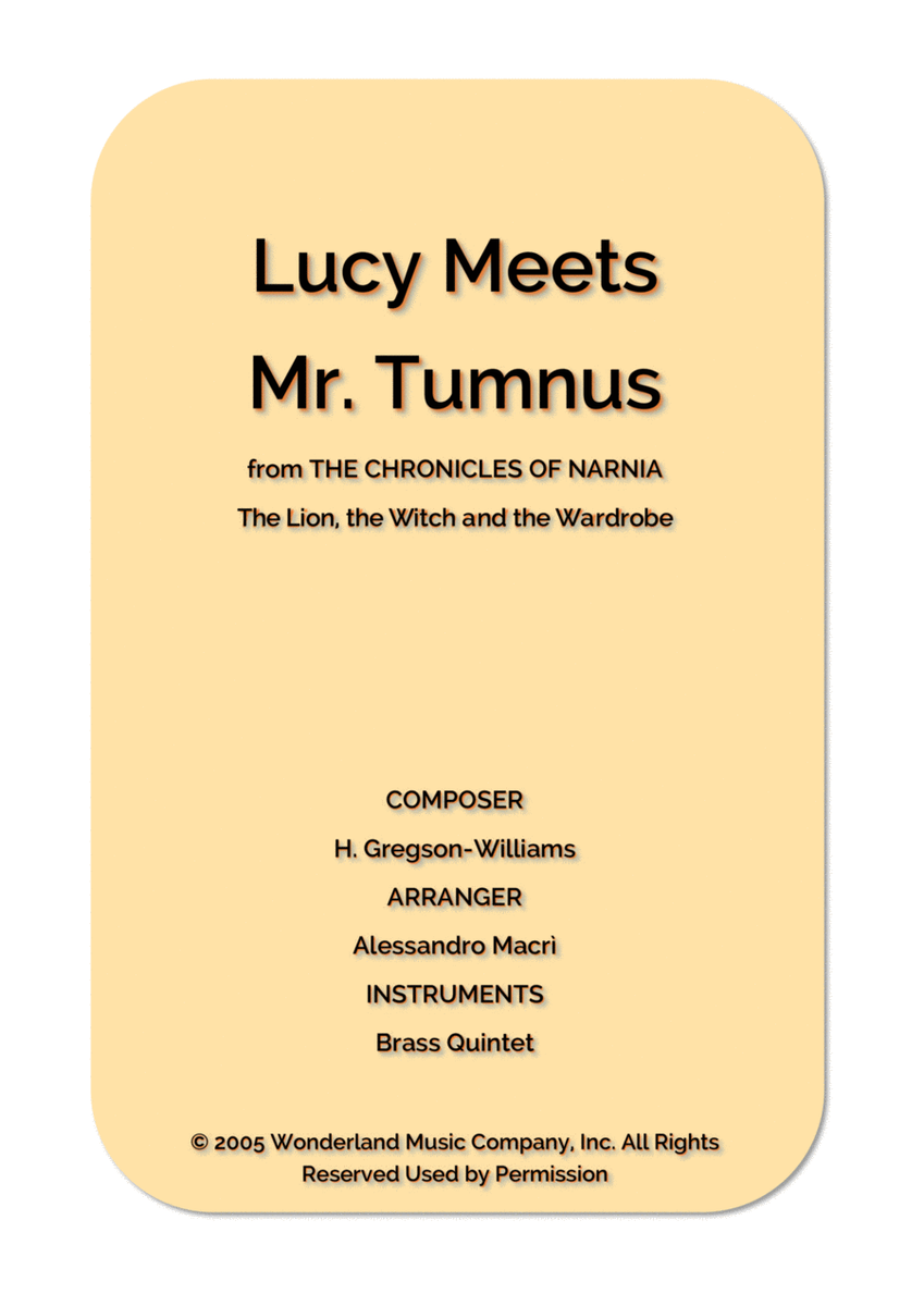 Lucy Meets Mr. Tumnus image number null
