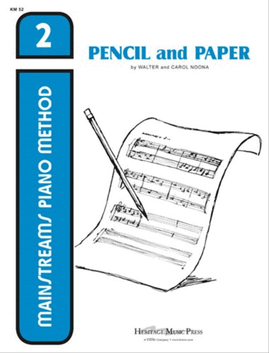 Mainstreams - Pencil and Paper 2 Piano Method scores gallery preview page 1