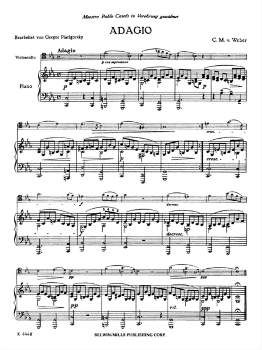 Adagio and Rondo Adagio and Rondo Piano Accompaniment scores gallery preview page 4