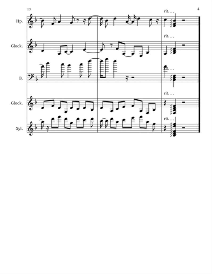 Confection 154 Double Bass scores gallery preview page 4