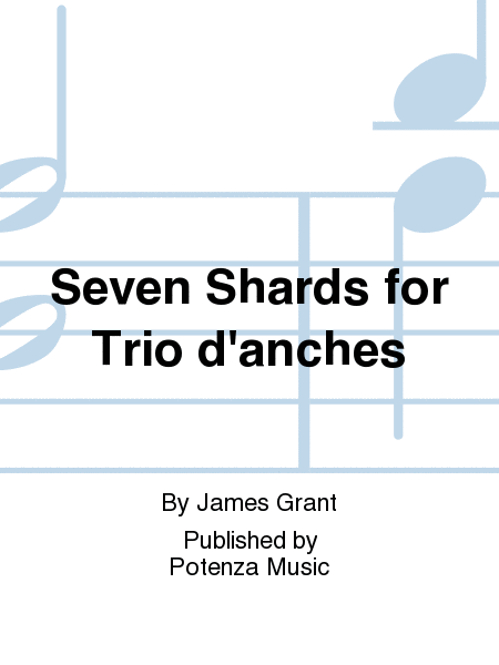 Seven Shards for Trio d'anches