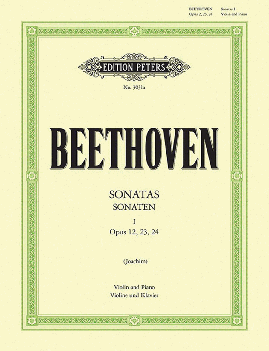 Complete Violin Sonatas -- Nos. 1-5 Violin Solo scores gallery preview page 1