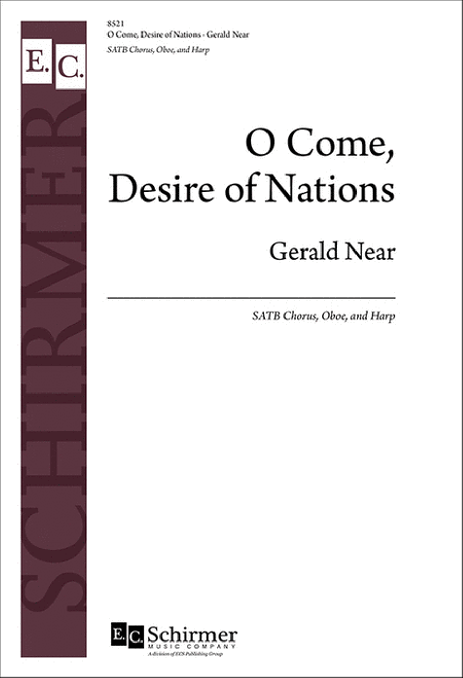 O Come, Desire of Nations (O Rex gentium) 4-Part scores gallery preview page 1