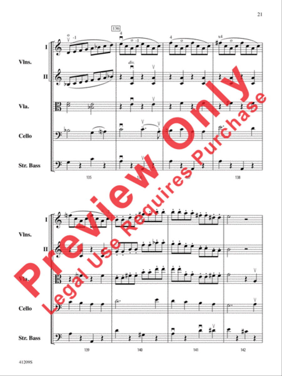 The Wizard of Oz String Orchestra scores gallery preview page 22