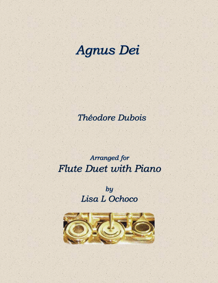 Agnus Dei for Flute Duet and Piano image number null