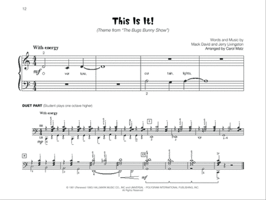 Famous & Fun Pop, Book 1 Piano Method scores gallery preview page 4