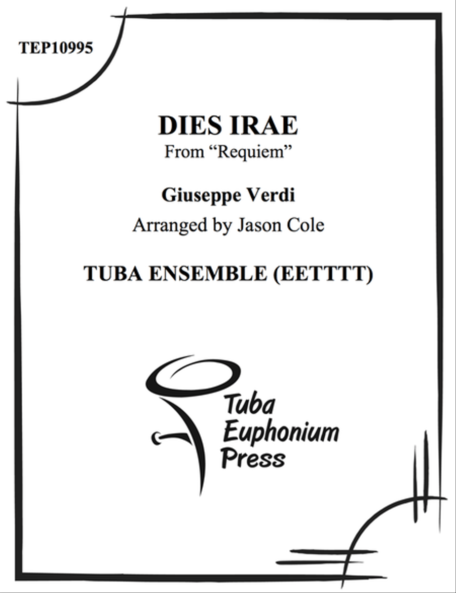 Dies Irae Large Ensemble scores gallery preview page 1
