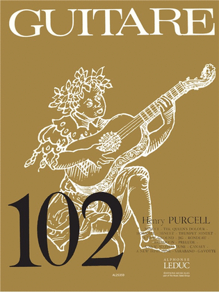 Book cover for Minuet, Queen's Dolour Etc. (coll. Guitare No.102) (guitar Solo)