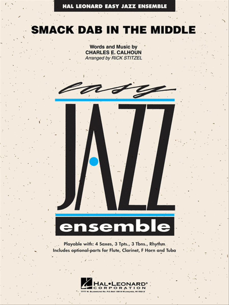 Smack Dab in the Middle Smack Dab in the Middle Jazz Ensemble scores gallery preview page 1