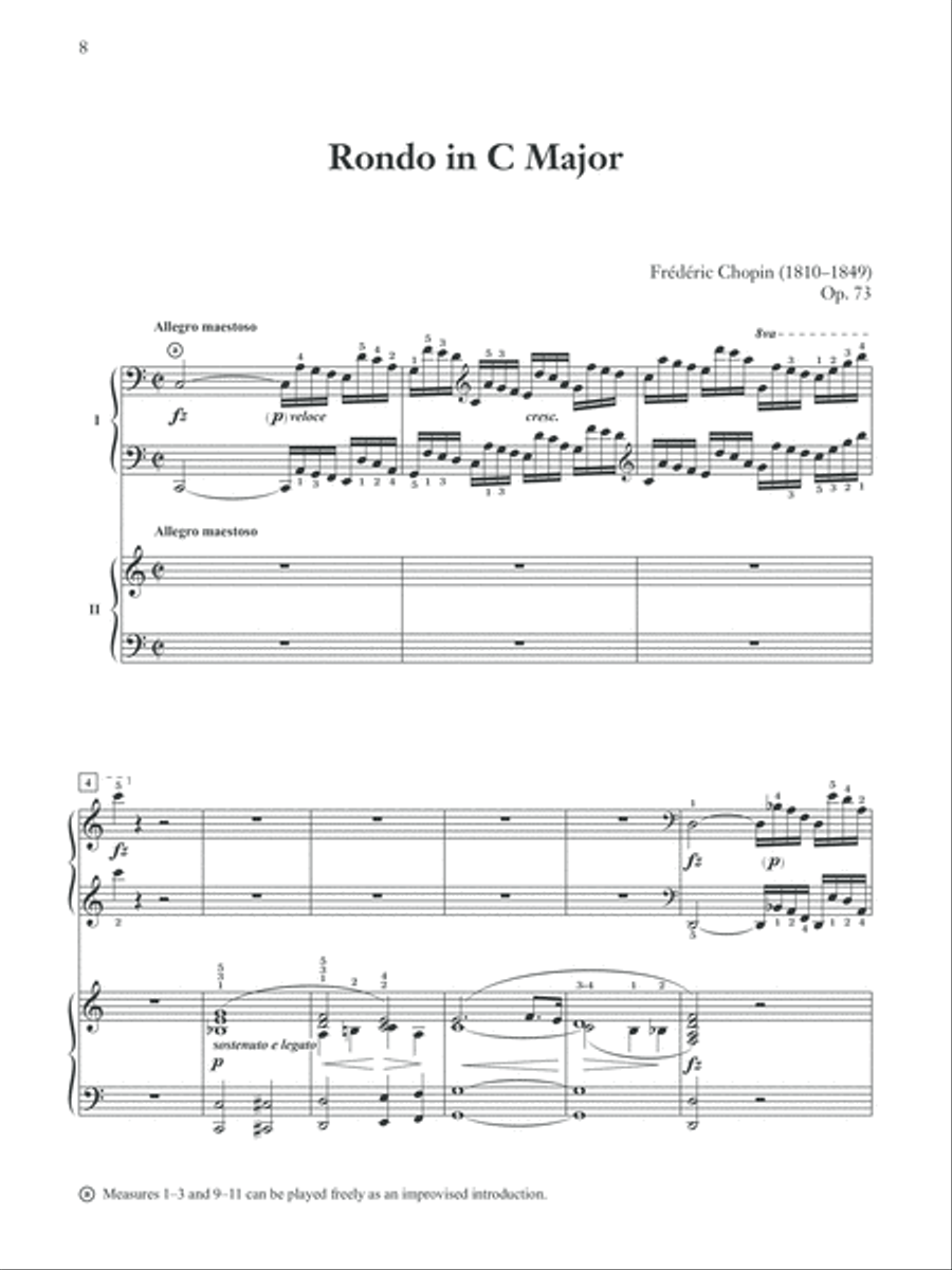 Rondo in C Major, Op. 73 Piano Solo scores gallery preview page 3