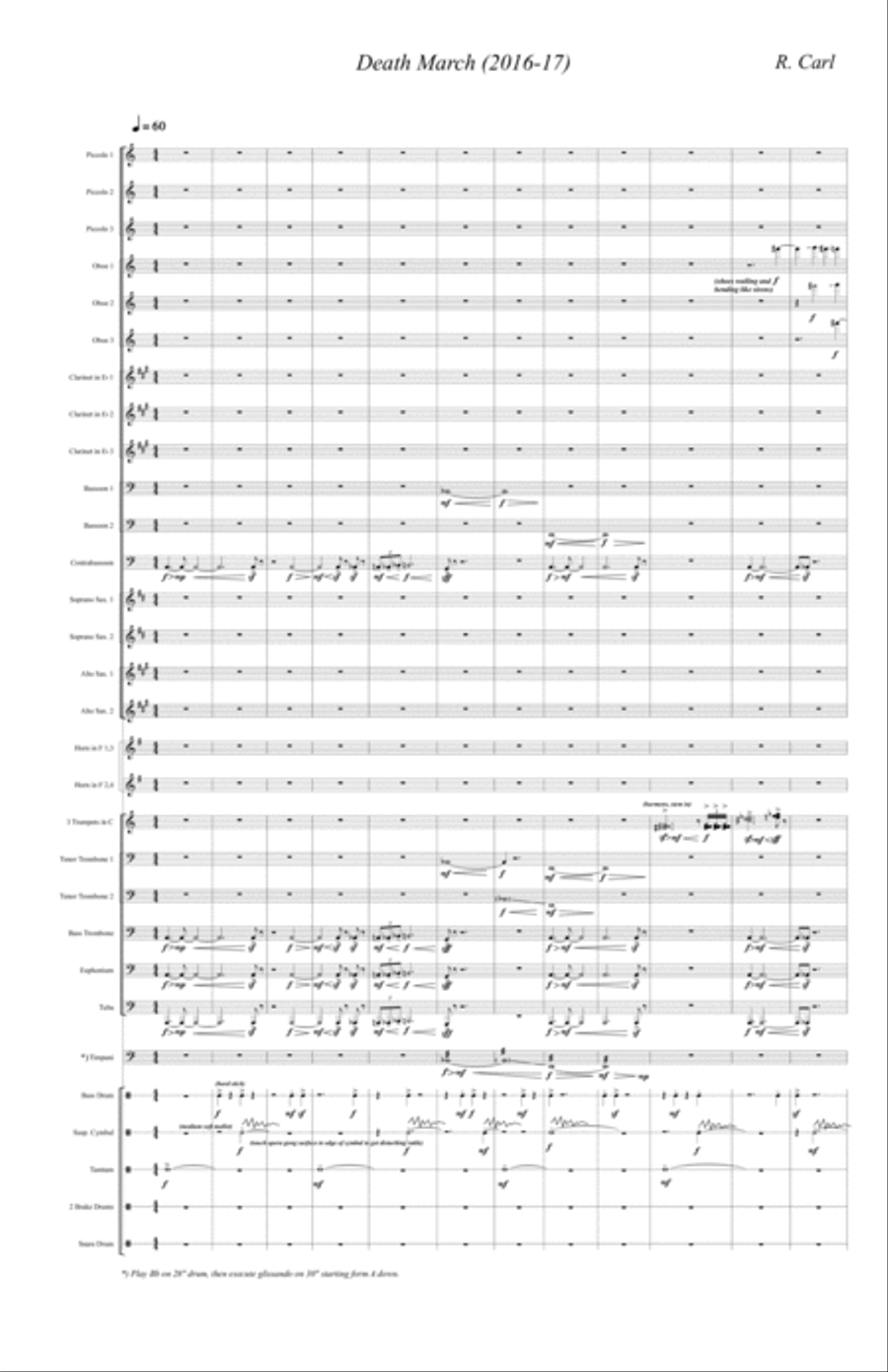 [Carl] Death March Concert Band scores gallery preview page 5