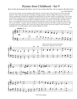 Hymns from Childhood - Set 9 (piano solo)