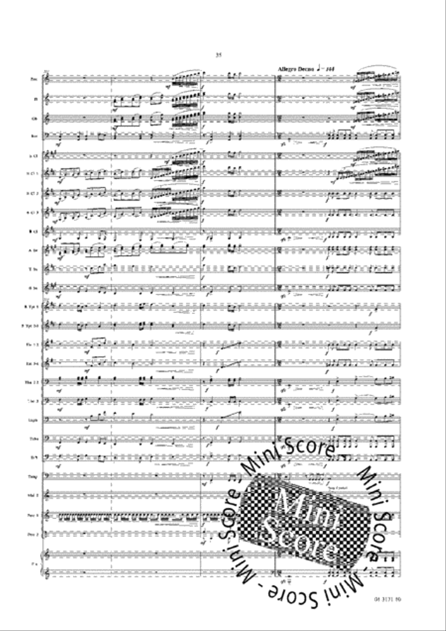The Bermuda Triangle The Bermuda Triangle Concert Band scores gallery preview page 75