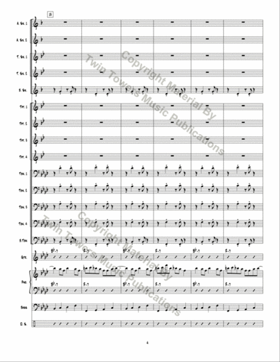 The Business The Business Jazz Ensemble scores gallery preview page 5