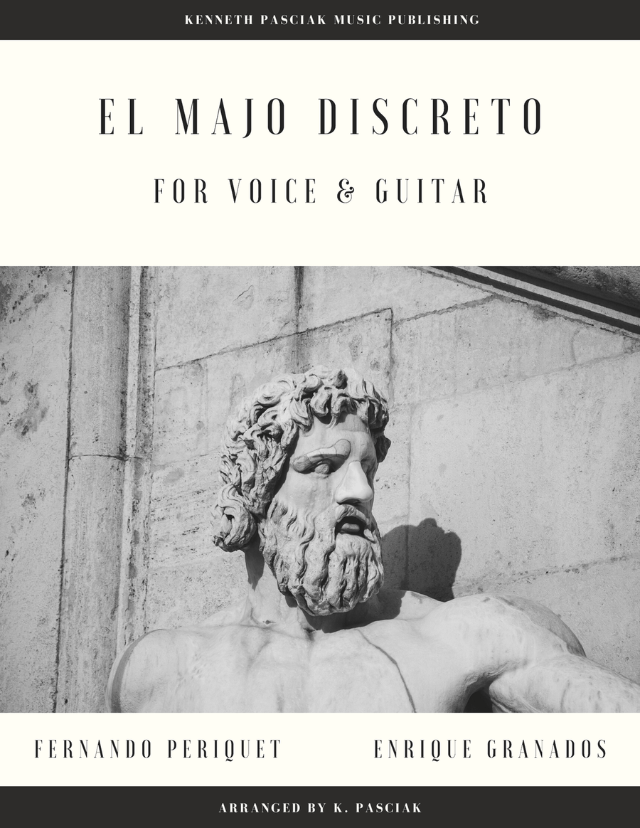 El Majo Discreto (for Voice and Guitar) Acoustic Guitar scores gallery preview page 1