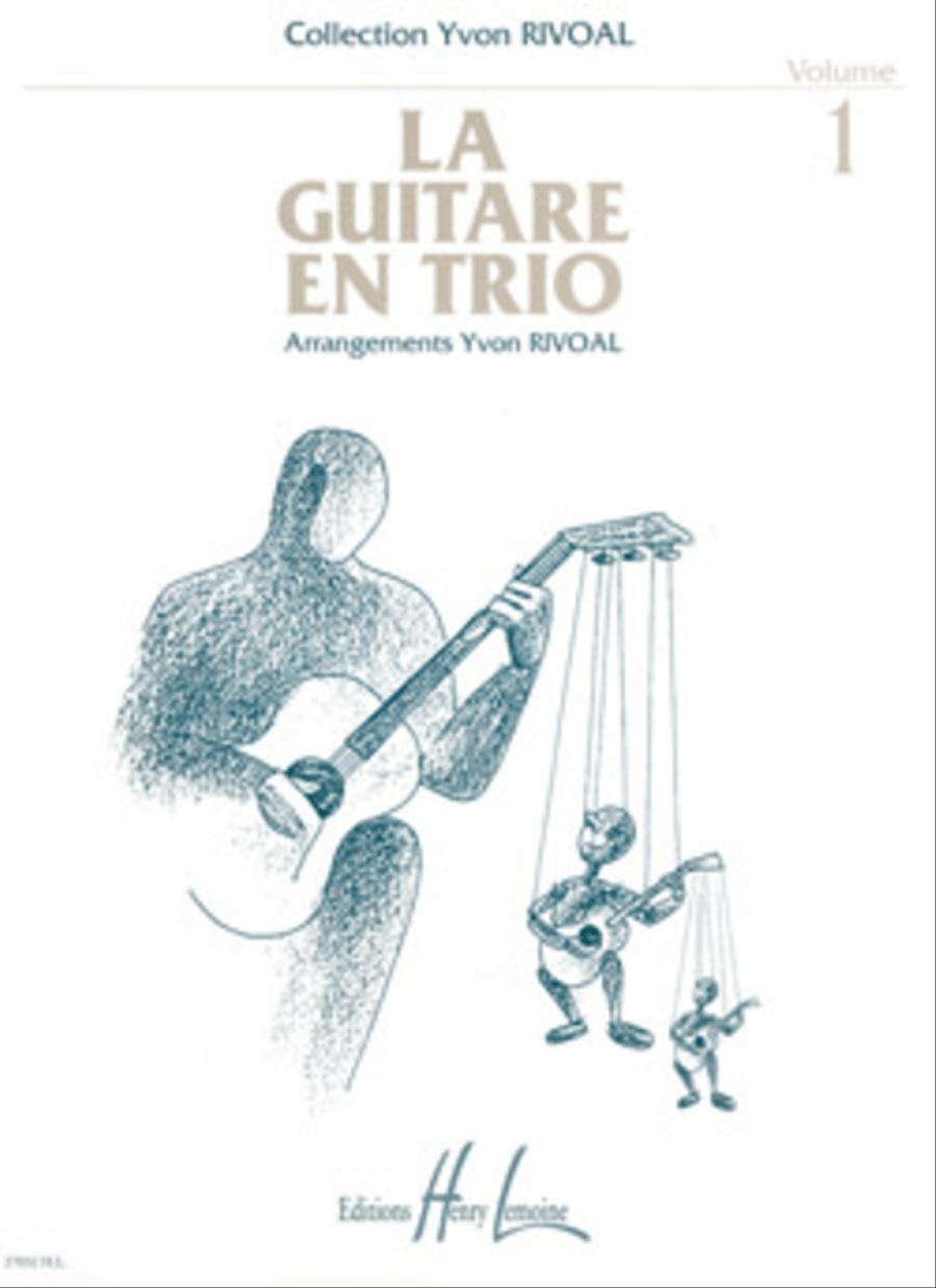 La guitare en trio - Volume 1 Guitar Ensemble scores gallery preview page 1