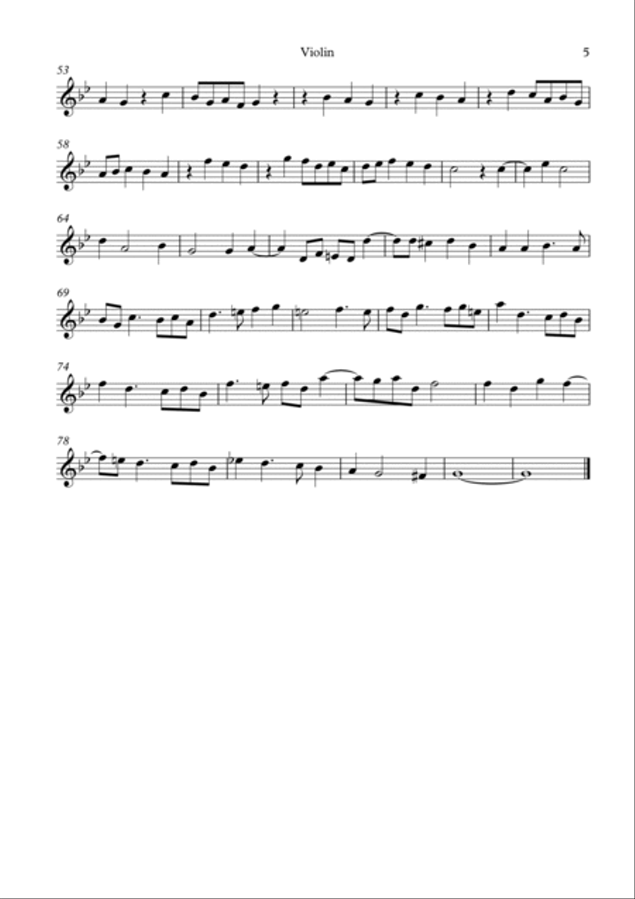 Fantasies 1-3 by Orlando Gibbons arranged for string trio Small Ensemble scores gallery preview page 6