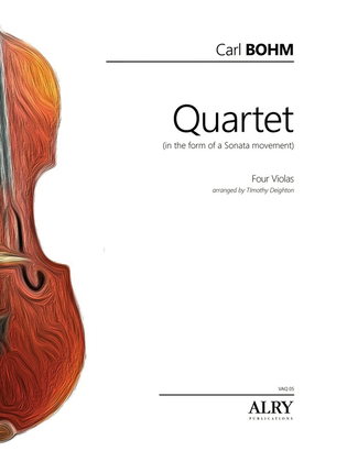 Quartet in the form of a Sonata Movement for Four Violas