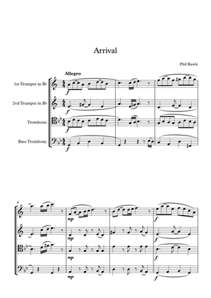 Arrival - Brass Quartet