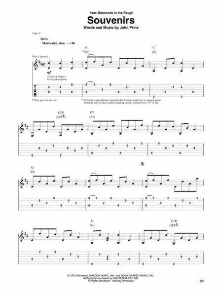 John Prine – Guitar Songbook