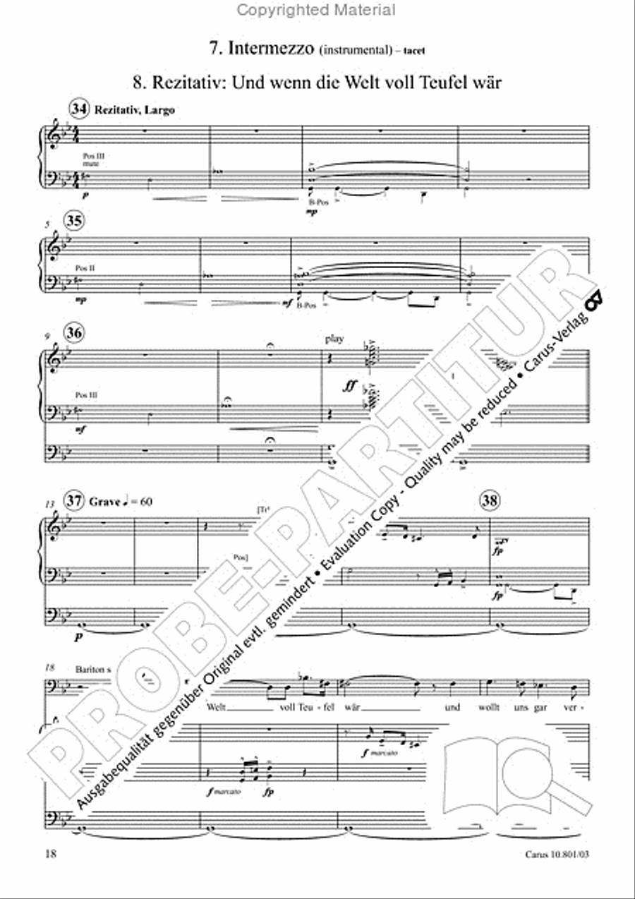 Ein feste Burg ist unser Gott TB scores gallery preview page 19