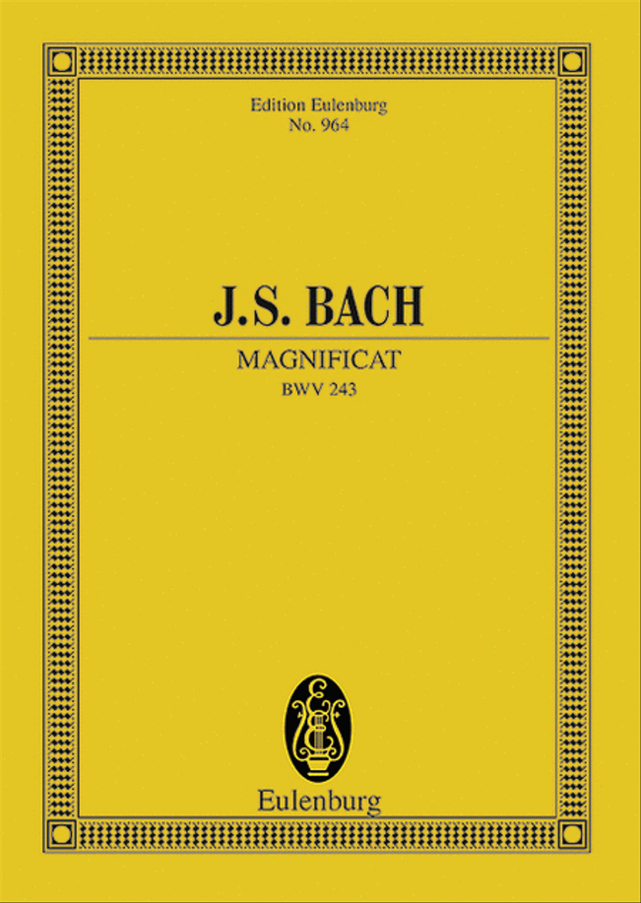 Magnificat, BWV 243 in D Major Choir scores gallery preview page 1