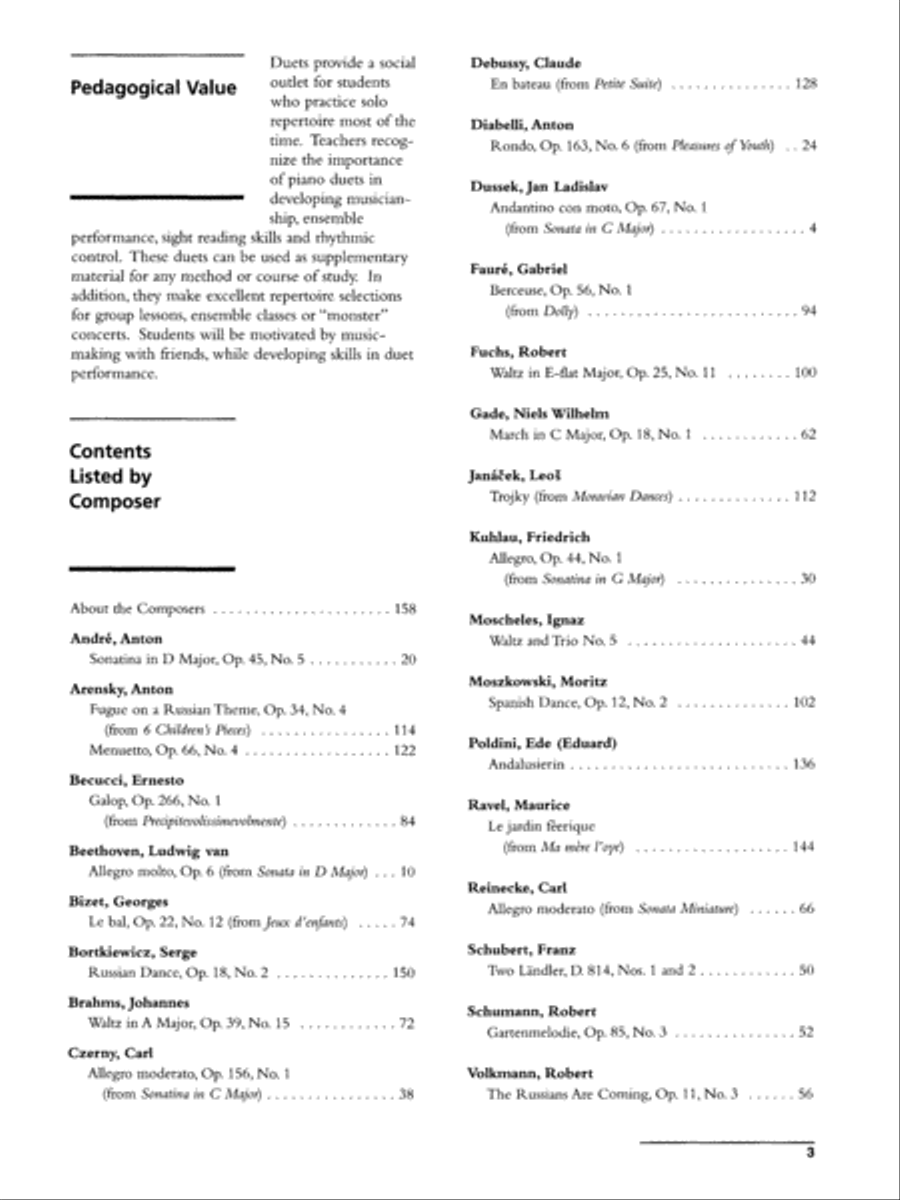 Essential Keyboard Duets, Volume 2 Small Ensemble scores gallery preview page 5