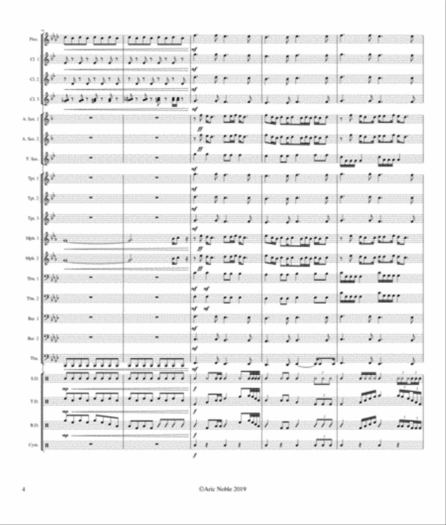 Dream On Dream On Large Ensemble scores gallery preview page 4