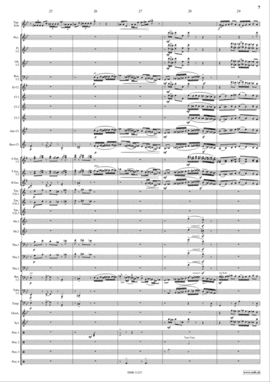Voyages Concert Band scores gallery preview page 7