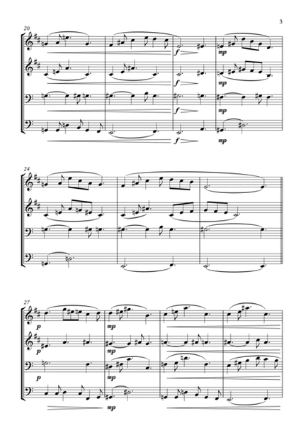 Pasadena - Brass Quartet image number null