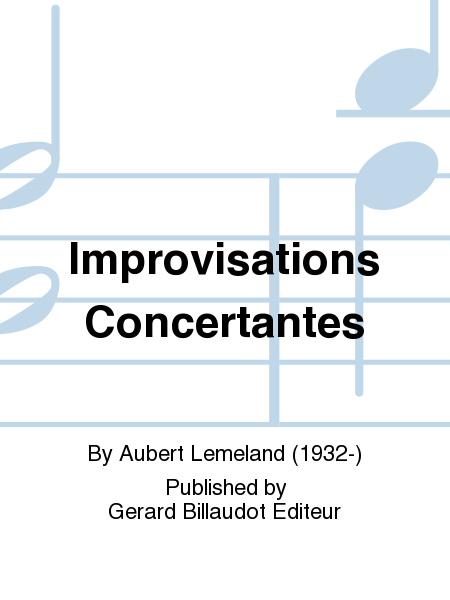 Improvisations Concertantes