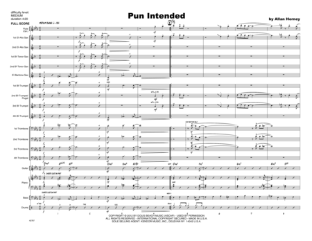 Pun Intended - Full Score