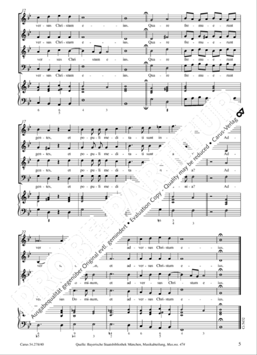 O vos omnes, Astiterunt reges terrae Score scores gallery preview page 4