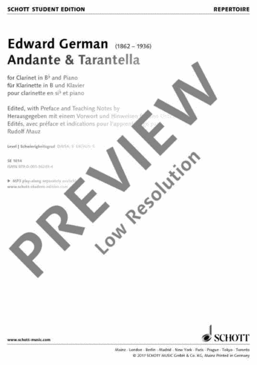 Andante & Tarantella image number null